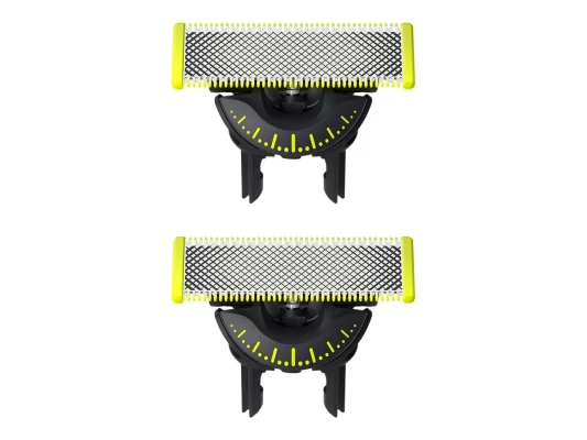 Philips  |  OneBlade Rezerves asmens, 2 gab.  |  QP420 / 50  |  Melns / Zaļš