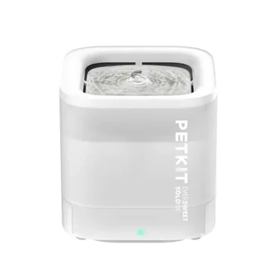 PETKIT  |  Smart Pet Drinking Fountain  |  Eversweet Solo  |  Capacity 1.8 L  |  Filtering  |  Material Plastic  |  White