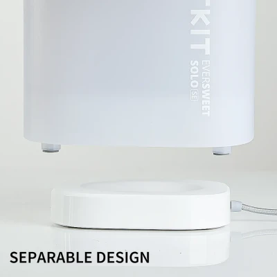 PETKIT  |  Smart Pet Drinking Fountain  |  Eversweet Solo  |  Capacity 1.8 L  |  Filtering  |  Material Plastic  |  White