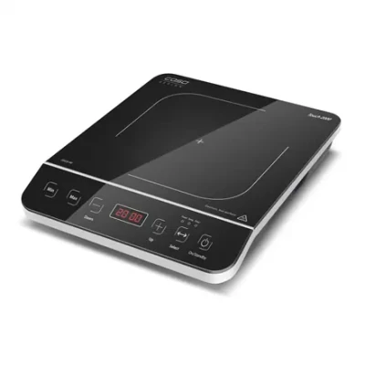 Caso  |  Table Induction Hob  |  Touch 2000  |  1 Cooking Zone  |  Touch Controls  |  Black