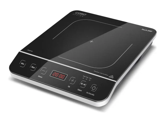 Caso  |  Table Induction Hob  |  Touch 2000  |  1 Cooking Zone  |  Touch Controls  |  Black