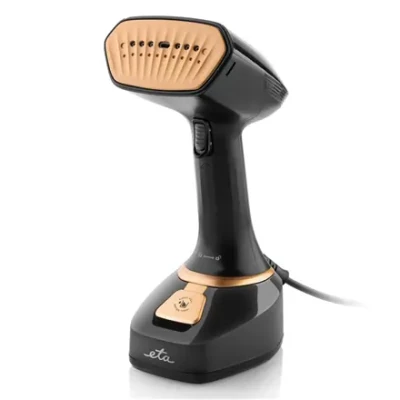 ETA  |  Steamer  |  ETA327090000 Stephany  |  Handheld  |  1400 W  |  0.32 L  |  25 g / min  |  Black / Gold