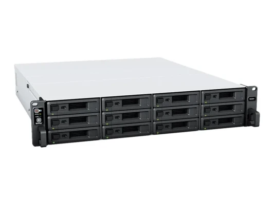 Synology  |  RackStation  |  RS2423+ 12-bay  |  AMD Ryzen  |  V1780B  |  Processor frequency 3.6 GHz  |  8 GB  |  DDR4