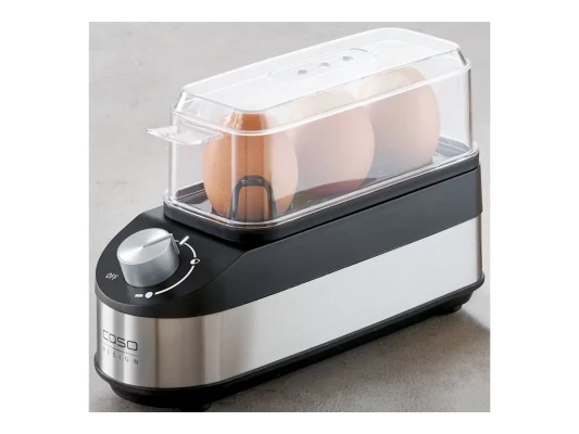 Caso  |  Egg Cooker  |  E3  |  Black / Stainless Steel  |  210 W