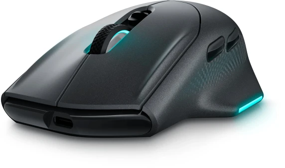 Dell  |  Gaming Mouse  |  AW620M  |  Wired / Wireless  |  Alienware Wireless Gaming Mouse  |  Dark Side of the Moon