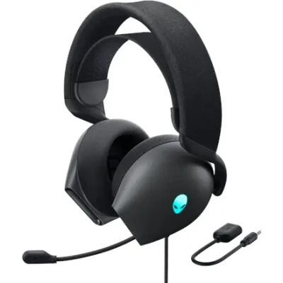 Dell  |  Alienware vadu spēļu austiņas  |  AW520H  |  Vadi  |  Ap ausīm  |  Troksni slāpējošs