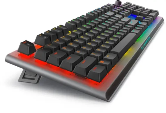 Dell  |  Alienware Tri-Mode AW920K  |  Wireless Gaming Keyboard  |  Wireless  |  RGB LED light  |  US  |  Bluetooth  |  Dark Side of the Moon  |  Numeric keypad  |  CHERRY MX Red  |  Wireless connection