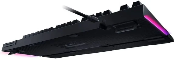 Razer  |  BlackWidow V4  |  Mehāniskā spēļu tastatūra  |  Vadu  |  RGB LED gaisma  |  ASV  |  Melna  |  Dzeltenie slēdži