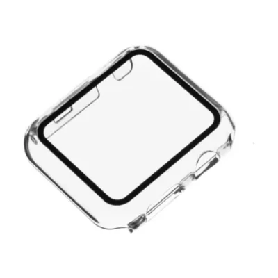 Fixed  |  FIXED  |  Apple  |  Watch 45mm  /  Series 8 45mm  |  Polycarbonate  |  Clear  |  Full frame coverage; Rounded edges; 100% transparent  |  Screen protector Case