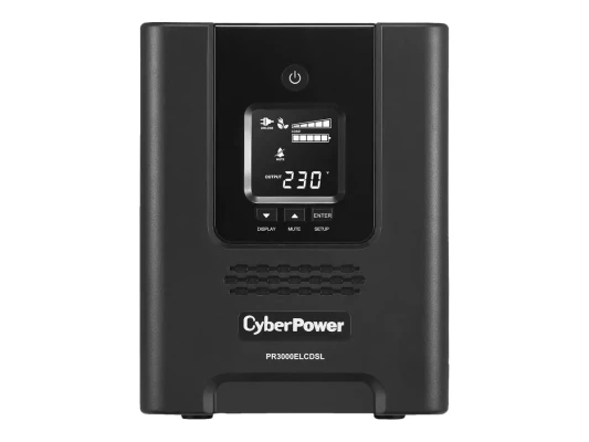 CyberPower  |  Smart App UPS Systems  |  PR3000ELCDSL  |  3000 VA  |  2700 W