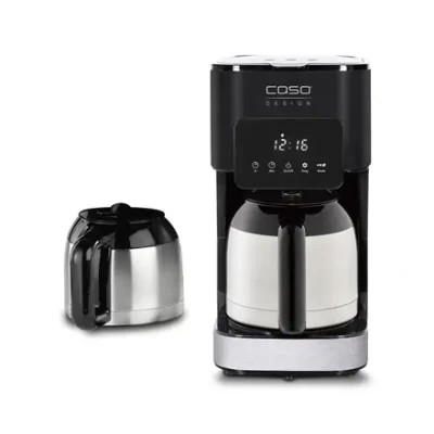 Caso  |  Drip Coffee Maker with Two Thermal Carafes  |  Taste & Style Duo Thermo  |  800 W  |  Black / Stainless Steel