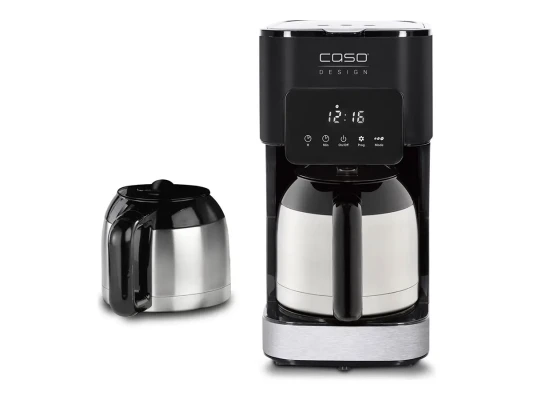 Caso  |  Drip Coffee Maker with Two Thermal Carafes  |  Taste & Style Duo Thermo  |  800 W  |  Black / Stainless Steel