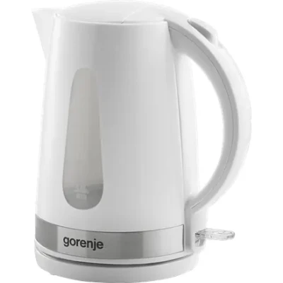 Gorenje  |  Kettle  |  K17WE  |  Electric  |  2200 W  |  1.7 L  |  Plastic / Metal  |  360° rotational base  |  White