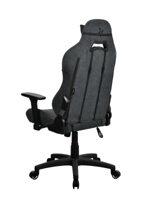 Arozzi Frame material: Metal; Wheel base: Nylon; Cover: SoftFabric  |  Gaming Chair  |  Torretta SoftFabric  |  Dark Grey
