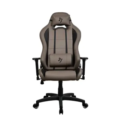 Arozzi Frame material: Metal; Wheel base: Nylon; Upholstery: Soft PU  |  Arozzi  |  Gaming Chair  |  Torretta SoftPU  |  Brown