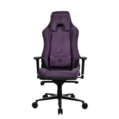 Arozzi Rāmja materiāls: Metāls; Riteņu pamatne: Alumīnijs; Apdare: Mīksts audums  |  Arozzi  |  Spēļu krēsls  |  Vernazza SoftFabric  |  Violets