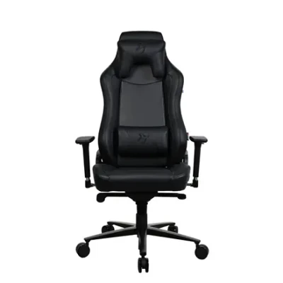 Arozzi Frame material: Metal; Wheel base: Aluminium; Upholstery: Soft PU  |  Gaming Chairs  |  Vernazza SoftPU  |  Pure Black