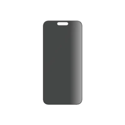 PanzerGlass  |  Privacy Screen Protector  |  Apple  |  iPhone 15 Pro Max  |  Tempered glass  |  Black  |  Ultra-Wide Fit W. Easyaligner