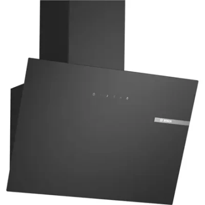 Bosch  |  Hood  |  DWK65DK60  |  Wall mounted  |  Energy efficiency class A  |  Width 59 cm  |  430 m³ / h  |  Electronic control  |  LED  |  Black