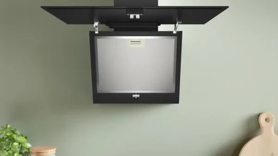 Bosch  |  Hood  |  DWK65DK60  |  Wall mounted  |  Energy efficiency class A  |  Width 59 cm  |  430 m³ / h  |  Electronic control  |  LED  |  Black