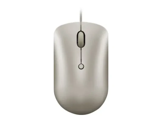 Lenovo  |  Compact Mouse  |  540  |  Wired  |  Sand