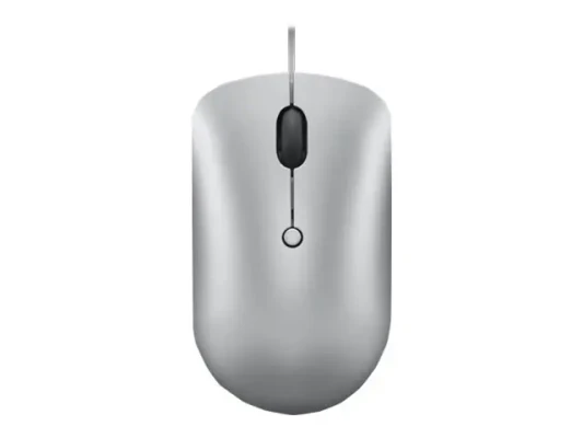 Lenovo  |  Compact Mouse  |  540  |  Wired  |  Wired USB-C  |  Cloud Grey