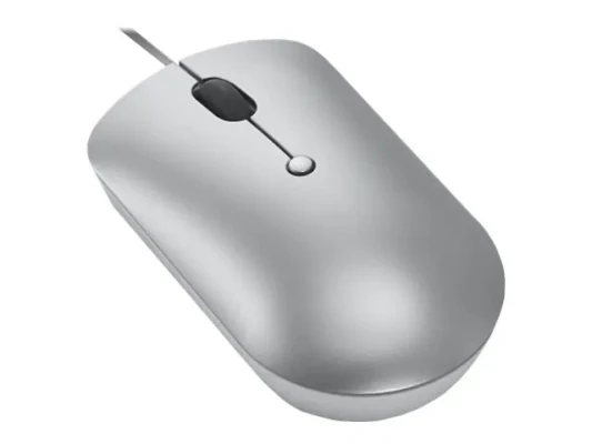 Lenovo  |  Compact Mouse  |  540  |  Wired  |  Wired USB-C  |  Cloud Grey