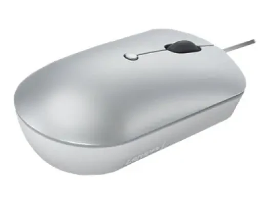 Lenovo  |  Compact Mouse  |  540  |  Wired  |  Wired USB-C  |  Cloud Grey