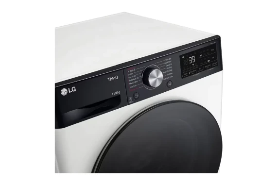LG  |  Veļas mašīna ar žāvētāju  |  F4DR711S2H  |  Energoefektivitātes klase A  |  Priekšējā ielāde  |  Mazgāšanas jauda 11 kg  |  1400 RPM  |  Dziļums 56.5 cm  |  Platums 60 cm  |  Displejs  |  LED  |  Žāvēšanas sistēma  |  Žāvēšanas jauda 6 kg  |  Tvaik