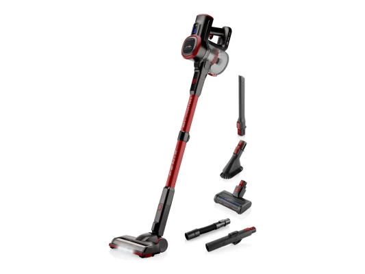 ETA  |  Vacuum Cleaner  |  ETA223390000 Fenix  |  Cordless operating  |  Handstick  |  N / A W  |  25.2 V  |  Operating time (max) 40 min  |  Grey / Red