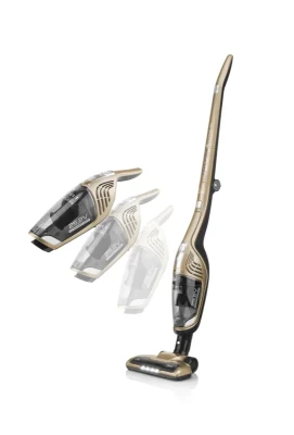 ETA  |  Vacuum Cleaner  |  ETA745390000 Moneto II  |  Cordless operating  |  Handstick 2in1  |  N / A W  |  25.2 V  |  Operating time (max) 50 min  |  Gold / Black