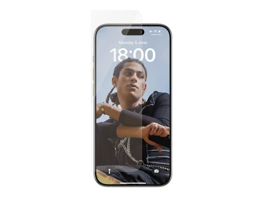 PanzerGlass  |  SAFE  |  Защитное стекло  |  Apple  |  Iphone15 PRO  |  Стекло  |  Прозрачный  |  Ультра-широкая посадка