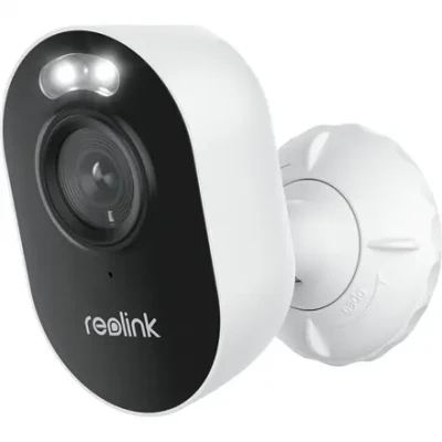 Reolink Lumus Series E430 outdoor camera with light spotlight 4MP surveillance, White  |  Reolink