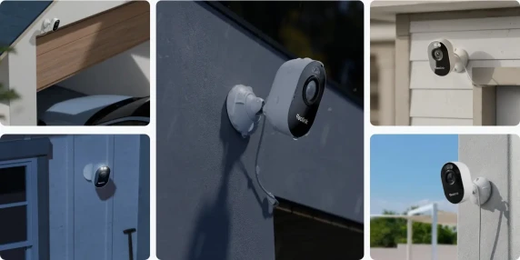 Reolink Lumus Series E430 outdoor camera with light spotlight 4MP surveillance, White  |  Reolink