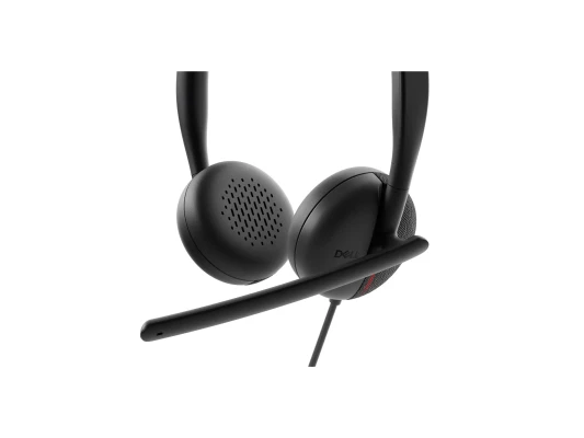 Dell  |  Headset  |  WH3024  |  Built-in microphone  |  USB-C, USB-A  |  Black