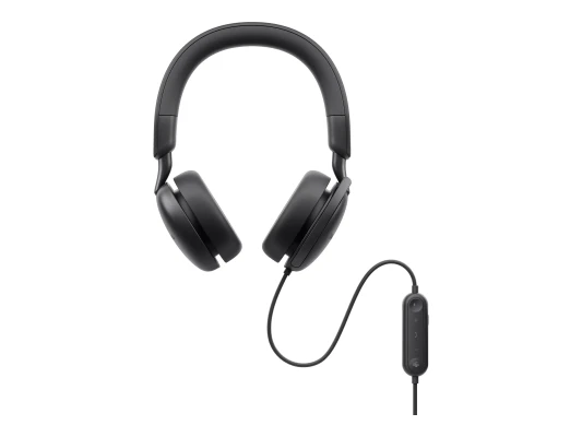 Dell  |  Pro Wired On-Ear Headset  |  WH5024  |  Встроенный микрофон  |  USB Type-A  |  ANC  |  Черный
