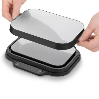 Caso Kitchen and Precision scales  |  KitchenDuo  |  Display type LED  |  Black / Stainless steel