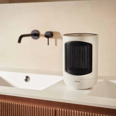 Duux Zone Personal Ceramic Heater  |  Ceramic Heater  |  600 / 900 / 1500 W  |  White  |  IP21