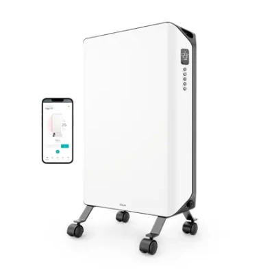 Duux Edge Oil Heater  |  Oil Heater  |  2000 W  |  Suitable for rooms up to 20 m²  |  White