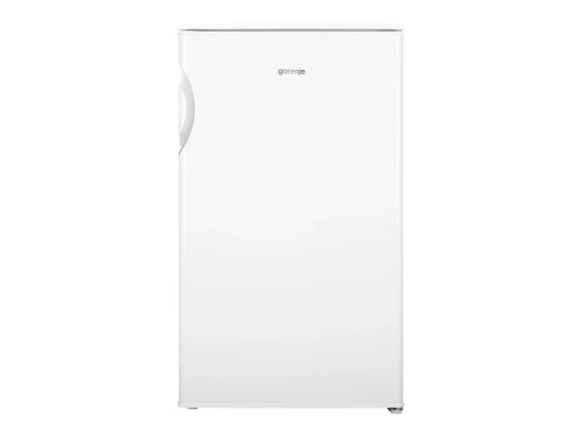 Gorenje  |  Refrigerator  |  RB492PW  |  Energy efficiency class E  |  Free standing  |  Larder  |  Height 84.5 cm  |  Fridge net capacity 107 L  |  Freezer net capacity 13 L  |  40 dB  |  White