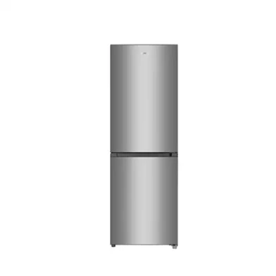 Gorenje  |  Refrigerator  |  RK416EPS4  |  Energy efficiency class E  |  Free standing  |  Combi  |  Height 161.3 cm  |  Fridge net capacity 159 L  |  Freezer net capacity 71 L  |  39 dB  |  Grey
