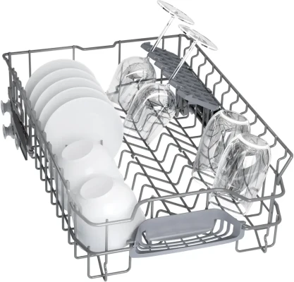 Dishwasher  |  SPV2HMX42E  |  Built-in  |  Width 45 cm  |  Number of place settings 10  |  Number of programs 5  |  Energy efficiency class E  |  Display  |  White