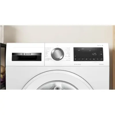 Bosch  |  Washing Machine  |  WGG244ZMSN  |  Energy efficiency class A  |  Front loading  |  Washing capacity 9 kg  |  1400 RPM  |  Depth 59 cm  |  Width 60 cm  |  LED  |  Steam function  |  Direct drive  |  White