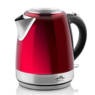 ETA  |  Mini Kettle  |  ETA859990010  |  Electric  |  2100 W  |  1.2 L  |  Stainless steel  |  360° rotational base  |  Red