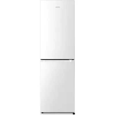 Gorenje Refrigerator  |  NRK418ECW4  |  Energy efficiency class E  |  Free standing  |  Combi  |  Height 182.4 cm  |  No Frost system  |  Fridge net capacity 171 L  |  Freezer net capacity 85 L  |  41 dB  |  White