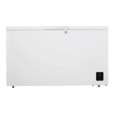 Gorenje Freezer  |  FH43EAW  |  Energy efficiency class E  |  Chest  |  Free standing  |  Height 85.8 cm  |  Total net capacity 440 L  |  Display  |  White