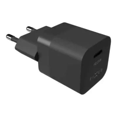 Fixed  |  Mini USB-C Travel Charger, 25W  |  FIXC25M-C-BK