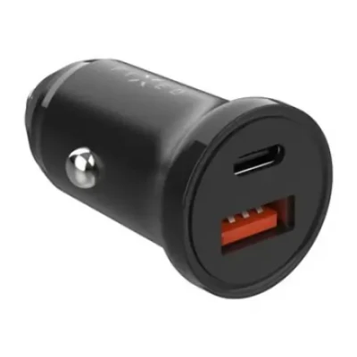 Fixed  |  Car Charger USB-C / USB, 20W  |  FIXCC20N-CU-BK