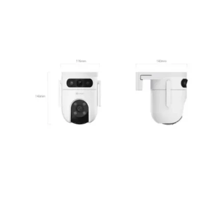 EZVIZ IP Camera CS-H9C (5MP+5MP) 4mm Color night vision,Human / Vehicle detection,Smart tracking iki 8m,Active defense,two way talk, 8xdigital  |  EZVIZ