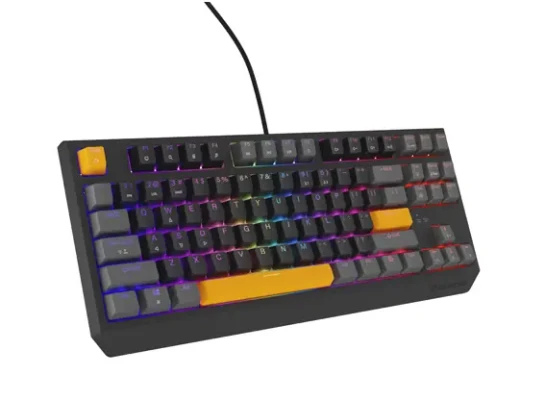 Genesis THOR 230  |  Mechanical Gaming Keyboard  |  Wired  |  US  |  Anchor Gray Positive  |  USB Type-A  |  Outemu Red